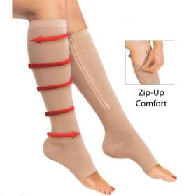 جوارب ضغط Zip Sox لدوالي الأوردة