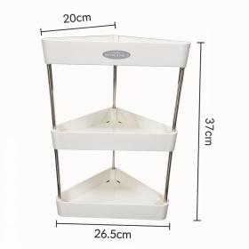 Étagère d'Angle de Rangement Multifonctionnelle 3 Tier – رف زاوية للتخزين متعدد الوظائف