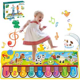 Tapis de Piano Musical pour Enfants 3-6 Ans – حصيرة بيانو موسيقية للأطفال