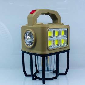 مصباح تخييم شمسي بـ3 أوضاع تشغيل