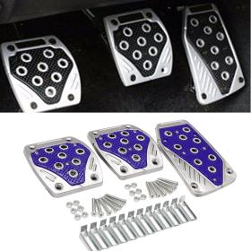 3 دواسات قدم مانعة للانزلاق لسيارات النقل اليدوي.